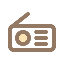 Radio  Icon