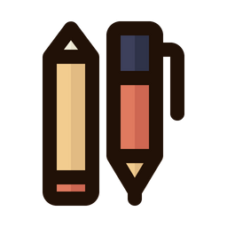 Pen And Pencil  Icon