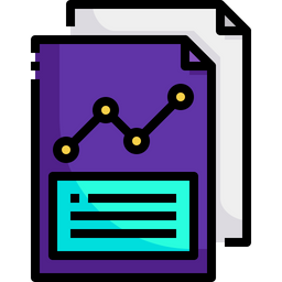 Analytics Report  Icon