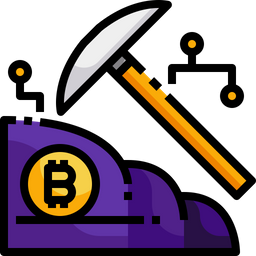 Bitcoin Mining  Icon