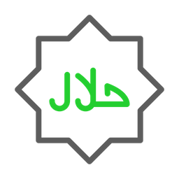 Halal Sign  Icon