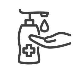 Hand Sanitizer  Icon