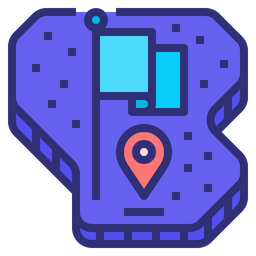 Country Map  Icon