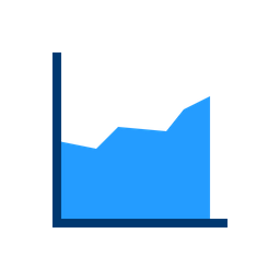 Area Chart  Icon