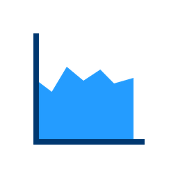 Area Chart  Icon