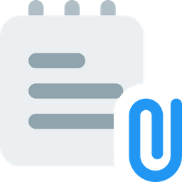 Attached Documents  Icon