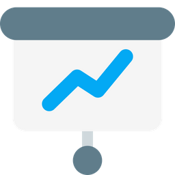 Analytics Presentation  Icon