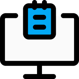 Computer Note  Icon