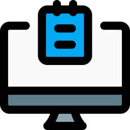 Computer Note  Icon