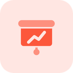 Analytics Presentation  Icon