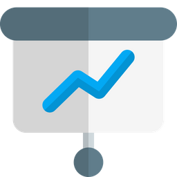 Analytics Presentation  Icon