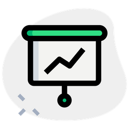 Analytics Presentation  Icon