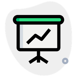 Analytics Presentation  Icon