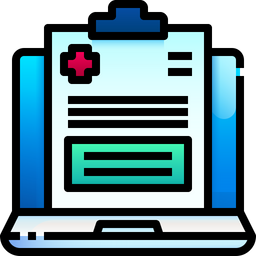 Medical Report  Icon