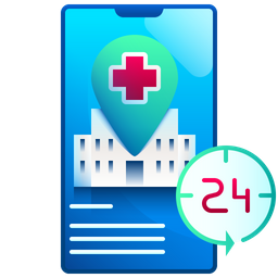 24 Hour Service  Icon