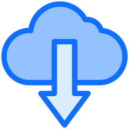 Cloud Download  Icon