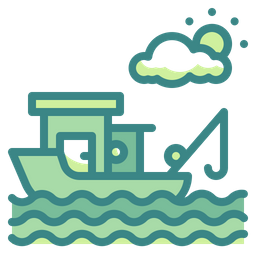 Fishing Boat  Icon