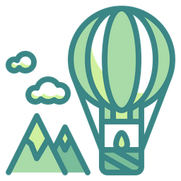 Hot Air Balloon  Icon