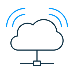 Cloud Sharing  Icon