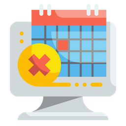 Cancel Appointment  Icon
