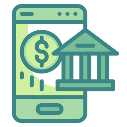 Mobile Banking  Icon