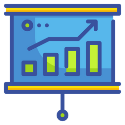 Analytics Presentation  Icon