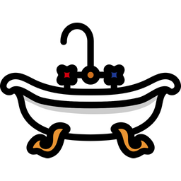 Badewanne  Symbol