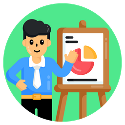 Analytics Presentation  Icon