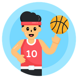 Basketball Player  Icon