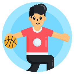 Basketball Player  Icon