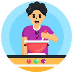 Cooking Meal  Icon