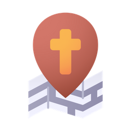 Christianity Location  Icon