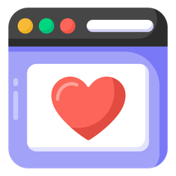 Dating Website  Icon