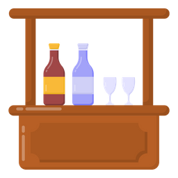 Bar Counter  Icon