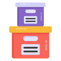 Archive Boxes  Icon