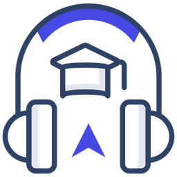 Audio Learning  Icon