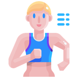 Athlete Woman  Icon