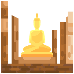 Buddha Statue  Icon