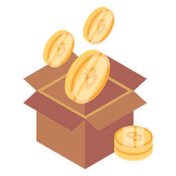 Bitcoin Block Reward  Icon