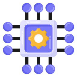 Automação de chips  Ícone