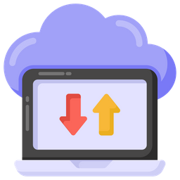 Cloud Data  Icon