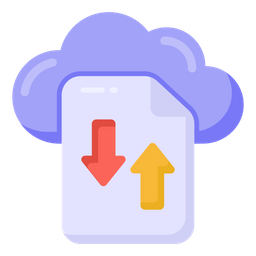 Cloud Data  Icon