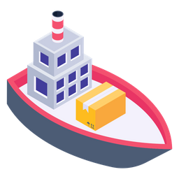 Cargo Ship  Icon