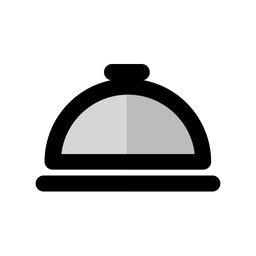 Cobertura de comida  Ícone