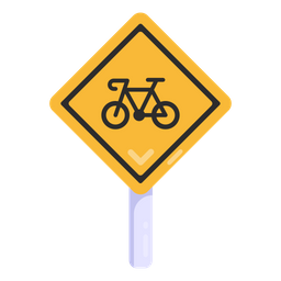 Cycle Route  Icon