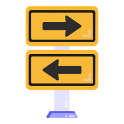 Directional Arrows Road  Icon