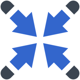 Intersect arrow  Icon