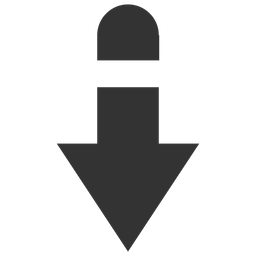 Down Arrow  Icon