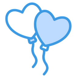 Heart Balloon  Icon