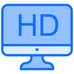 Hd Display  Icon